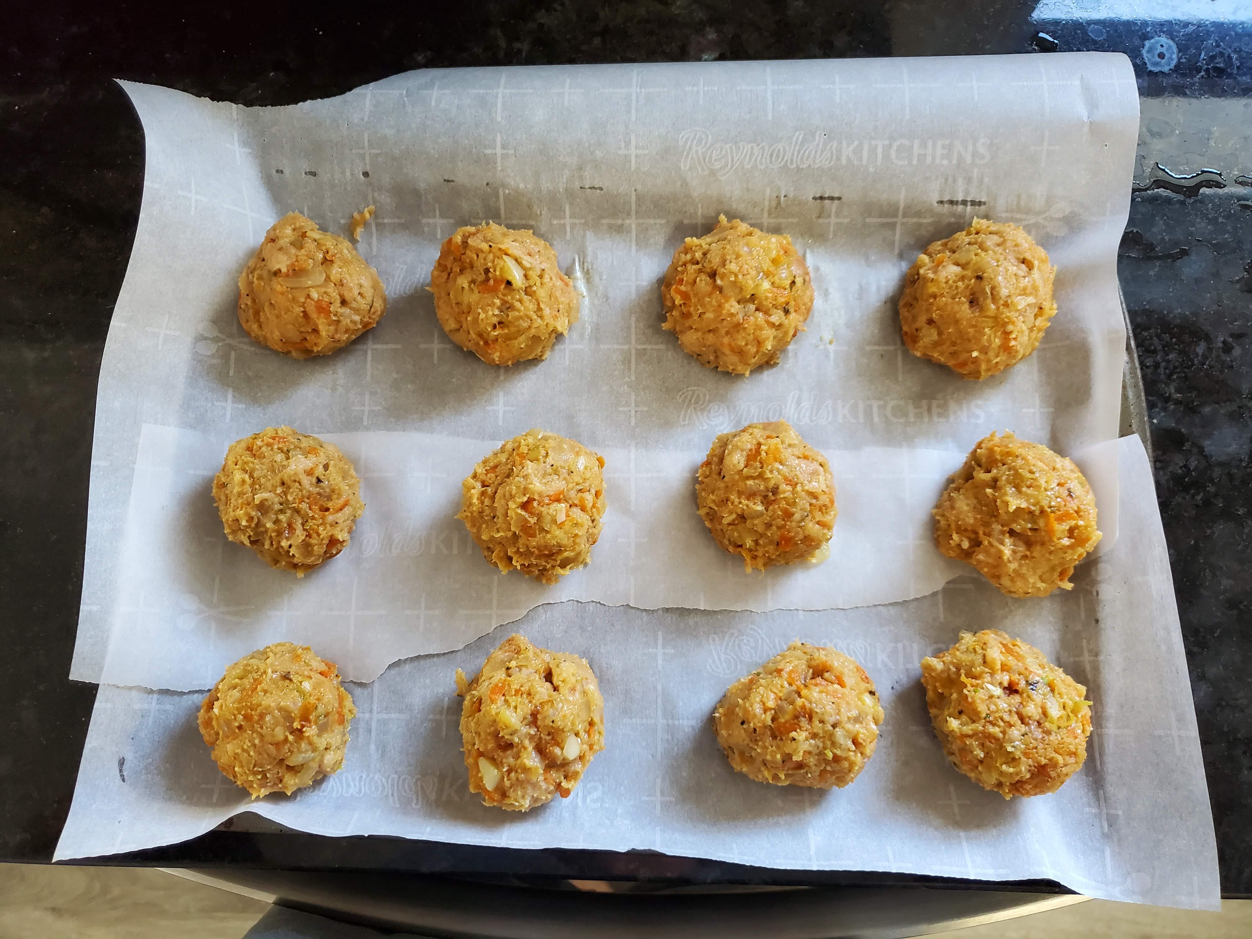 Baked Chicken Meatball Recipe (Baby Led Weaning Friendly) Lorin Cheung